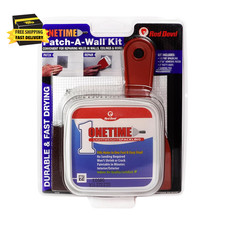 0549 ONETIME Lightweight Spackling Patch-A-Wall Kit, 1/2 Pint, Made in USA ⭐️⭐️⭐