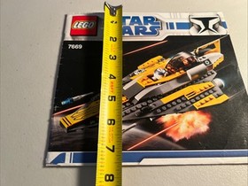 Lego Star Wars 7669 Anakin's Jedi Starfighter Instruction Manual