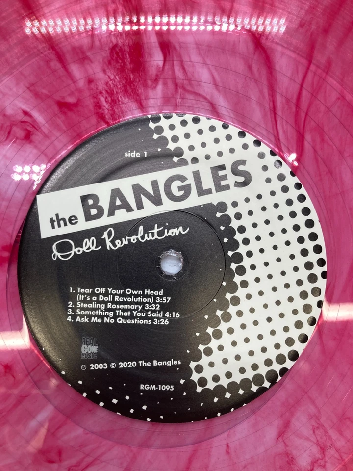 The Bangles Doll Revolution Pink Swirl Vinyl 2LP 2020 Real Gone Music RGM-1095 Foto 2 de 4