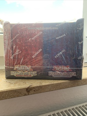 Yu-Gi-Oh! Egyptian God Deck Structure Deck  Slifer/Obelisk Display NEU OVP GER