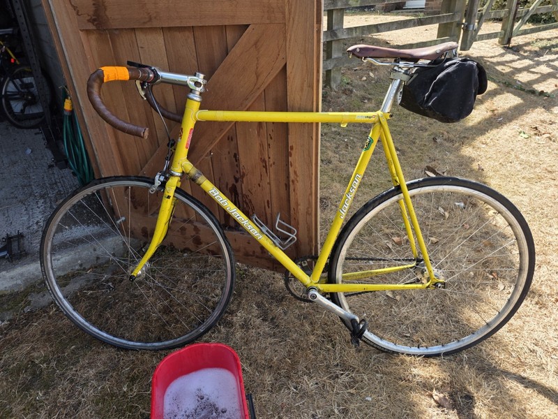 Hand-Built Bob Jackson Reynolds 753 Single Speed / Audax Bike 60cm
