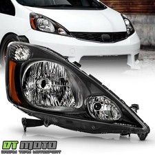 For 2012-2014 Honda Fit W Sport Black Housing Headlight Headlamp Passenger Side For 2012-2014 Honda Fit W Sport Black Housing Headlight Headlamp Passenger Side