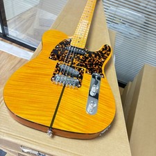 Natural Mad Cat HS-1 45th Anniversary Electric Guitar Flame Maple Top