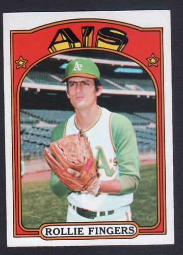 Rollie Fingers #241 1972 Topps card