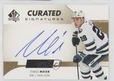 2022-23 SP Authentic SP Curated Signatures 2/199 Timo Meier #SPC-TM Auto 2o7
