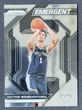 Victor Wembanyama 2023-24 Panini Prizm Emergent Base RC #12 -rg1