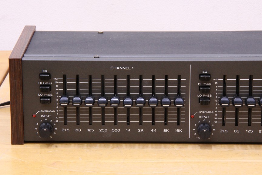 ⭐️TEAC GE-20 10バンド　グラフィックイコライザー　動作確認済み ⭐️TEAC GE-20 10バンド グラフィックイコライザー 動作確認済み
