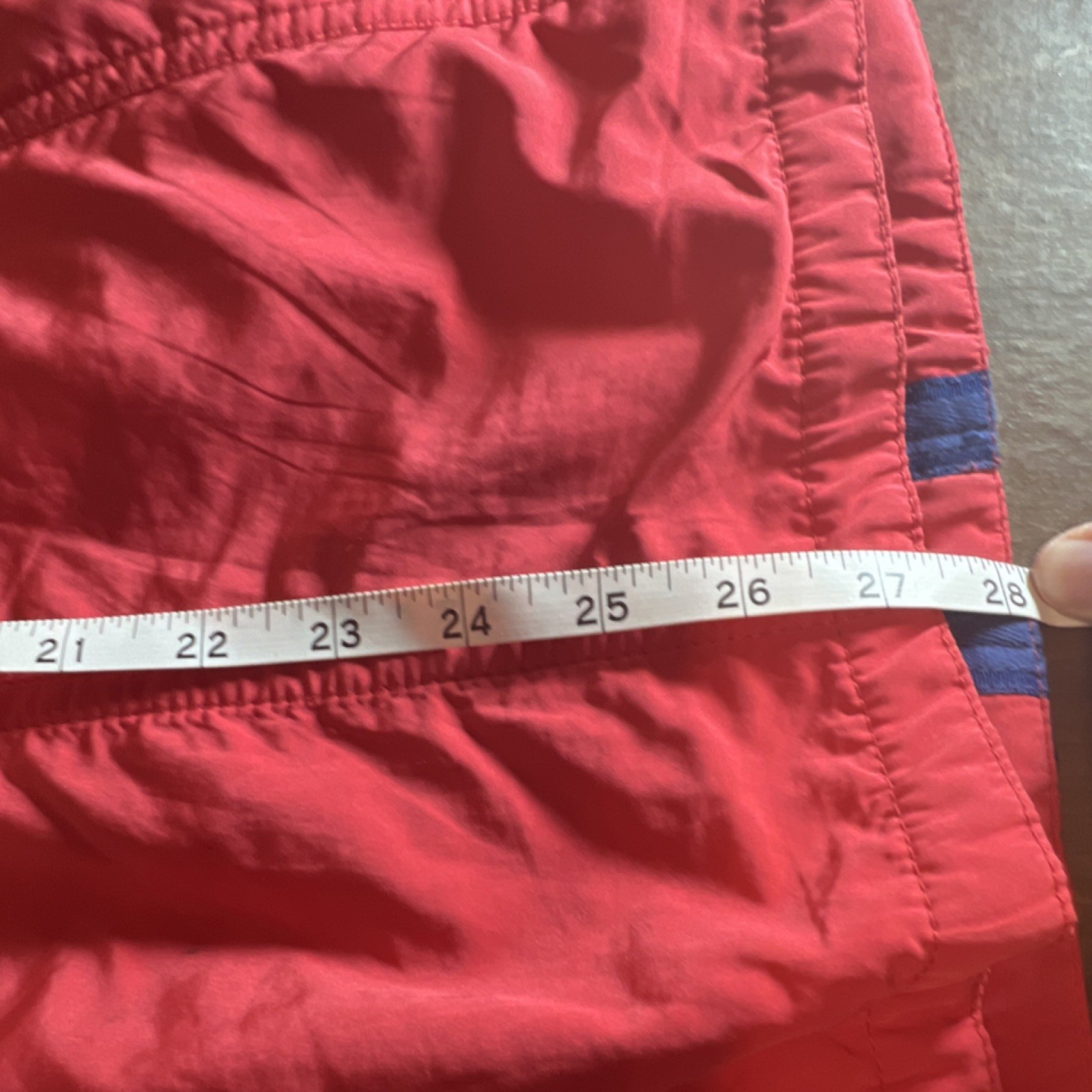 Faconnable Red Mid-Length Collared Jacket Button … - image 6