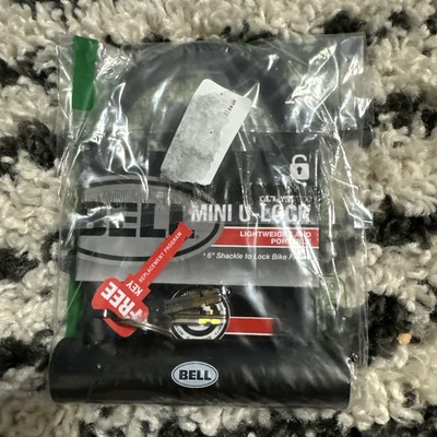 NEW Bell Mini U-Lock Bike Security Level 4 Cycling with Keys