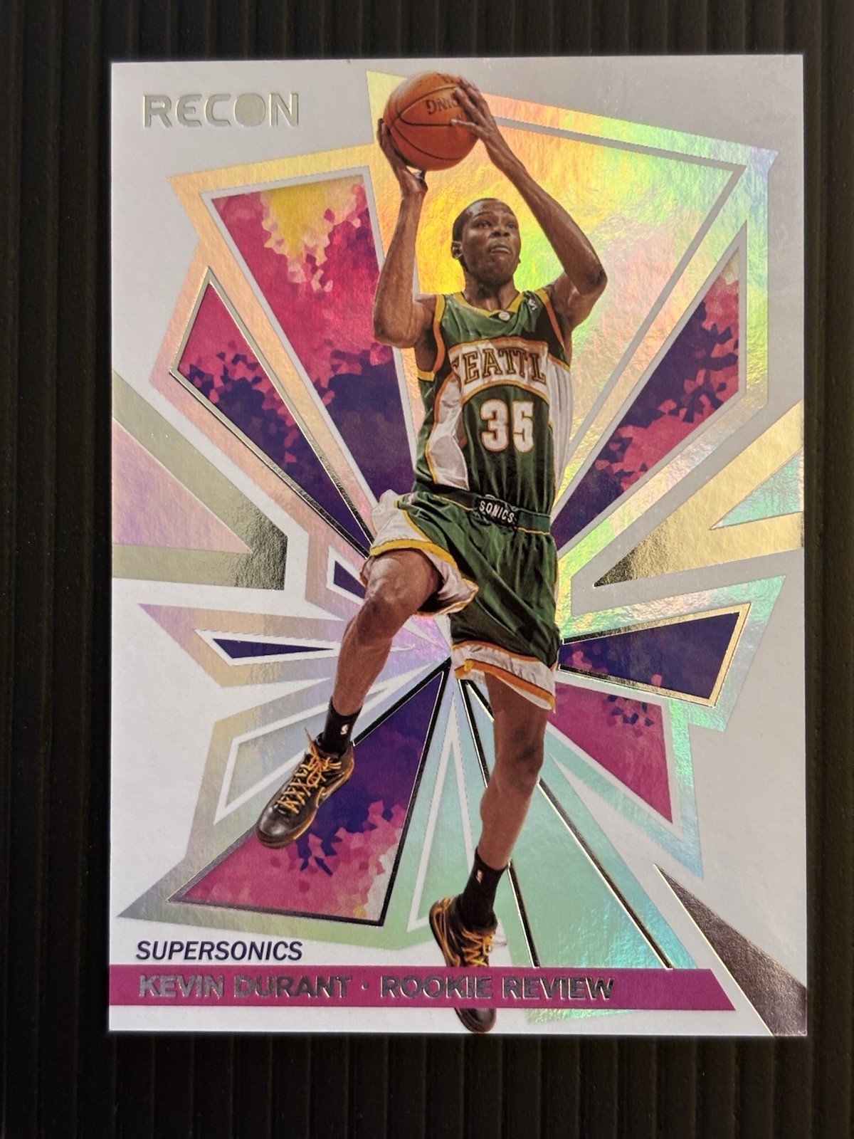 2020-21 Panini Recon - Rookie Review Kevin Durant #3 Seattle Supersonics