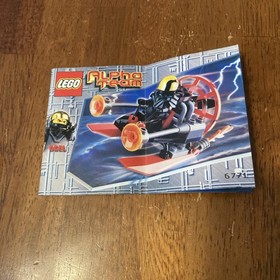 Vintage 2001 LEGO Alpha Team Set 6771 Ogel Command Striker w instructions