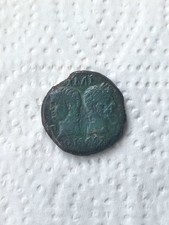 As de NIMES - AUGUSTE et AGRIPPA Dupondius COL NEM (as)