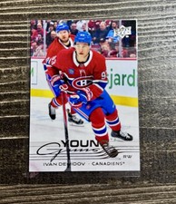 2025-26 Upper Deck Series 1 Young Guns Ivan Demidov 205 Montreal Canadiens RC