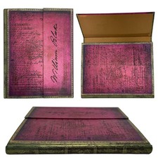 OBO📖🟣NEW Vintage Paperblanks PURPLE WILLIAM BLAKE Blank Journal NOTEBOOK 🟣📖