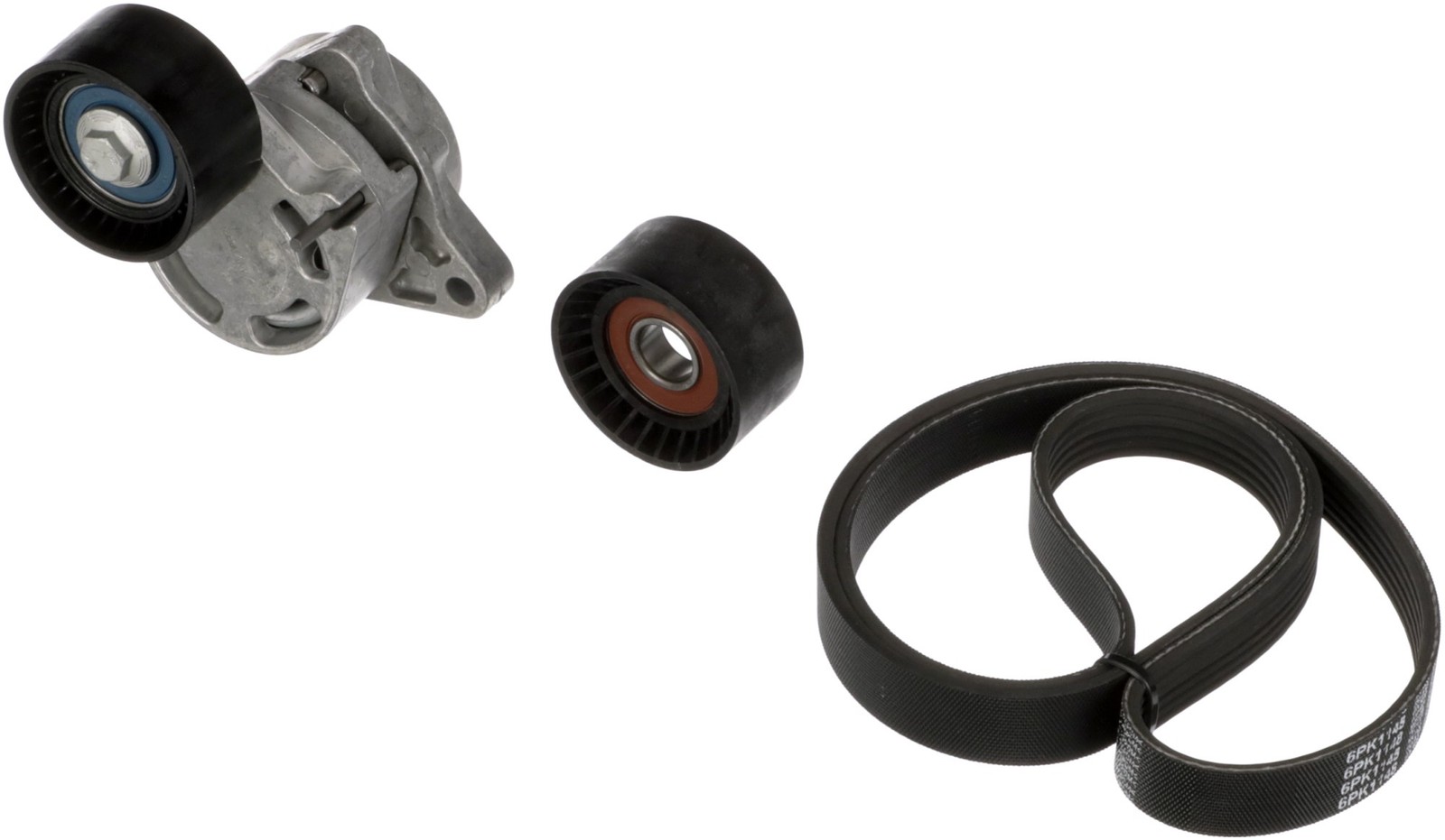 GATES-OE K276PK1148 V-Ribbed Belt Set for NISSAN,OPEL,RENAULT,VAUXHALL