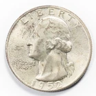 1952-S 25C Washington 90% Silver Quarter Uncirculated