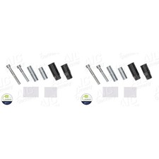 2X AIC FÜHRUNGSHÜLSEN SATZ BREMSSATTEL VORNE passend für SEAT CORDOBA IBIZA TOLE