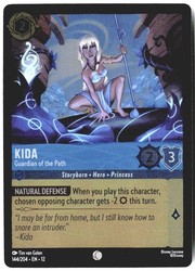 Kida - Guardian of the Path 144/204 Wilds Unknown Cold Foil