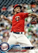2018 Topps #410 Felix Jorge