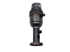 Switched pedestal lamp holder B22 SIDE ENTRY cord grip dark antique bronze