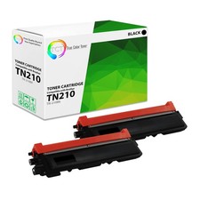 TCT 2PK TN210BK Black Compatible cartridge For Brother HL 3040cn MFC 9320cw