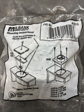 Box Of 10: Milbank A7515 1-1/4  Meter Socket Hub W/Mounting Hardware
