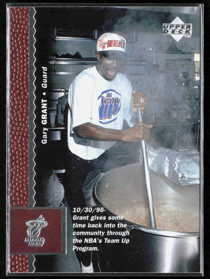 1996-97 Upper Deck Gary Grant Miami Heat #246