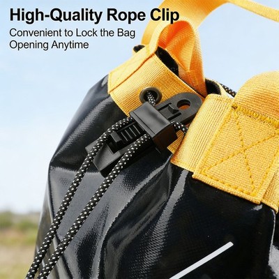 Water Proof Rope Backpack Sturdy And Tear Proof For Outdoor Adventure OBDM