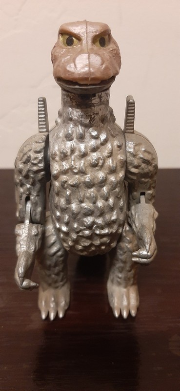 Rare & Vintage Bullmark Diecast Godzilla Figure