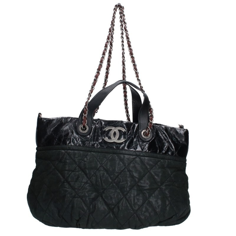 CHANEL In The Mix Chain Shoulder Bag Black A49683 410142 Sb01 Accessories