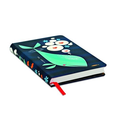 Whale and Friend Journal: Unlined Mini