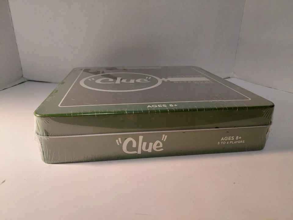CLUE Board Game Nostalgia Edition Collectible Tin Parker Brothers New Sealed - Image 3 of 4