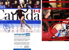 Elizaveta Tuktamysheva signed 8x10 Photo h EXACT PROOF Figure Skating ACOA COA