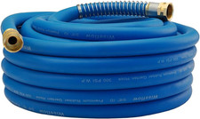 Garden Hose 50FT X 5/8", Heavy Duty Rubber Hose, Water Hose with Five Layered Br