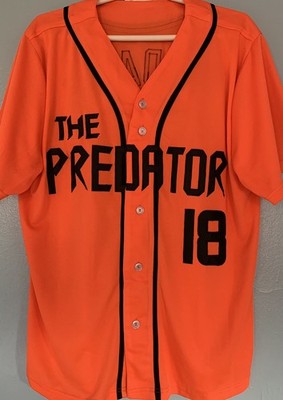 Brian Prince Jr Signed Autographed The Predator Jersey Orange JSA