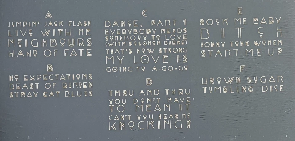 The Rolling Stones~Live At The Wiltern 3xLP, Bronze/Black Swirl Colored Vinyl - Image 3 of 4