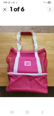 T-Mobile Tuesdays Pink Mesh Tote Cooler Lunch Bag 2 in 1 Brand New Never Used