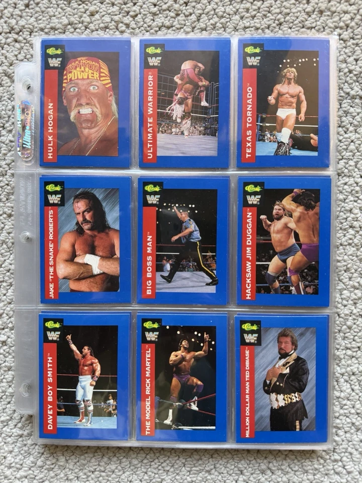 1991 Classic WWF WWE Superstars Card Set - Image 2 of 4