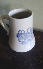  Rare, Vintage 0.5 L Stoneware Beer Stein Mug. 
