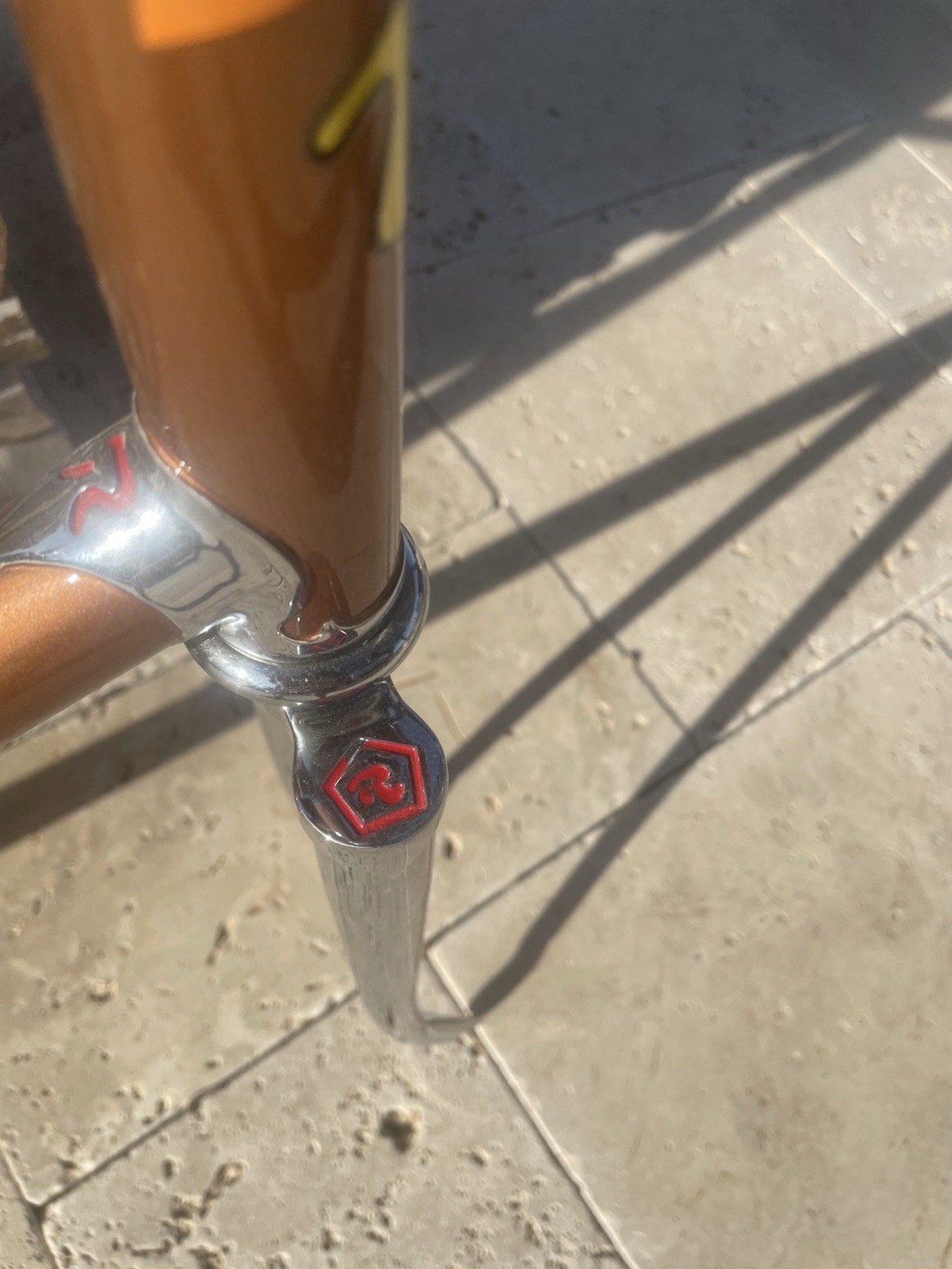 Rossin Track Frameset Bike pista bronze Campagnolo cinelli njs Fixed