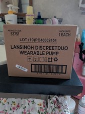Lansinoh Discreet Duo Wearable Breast Pump-Brand New Never Opened
