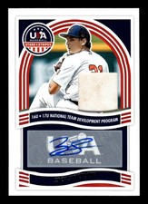 2024 Panini Stars & Stripes ZACH STRICKLAND SIGNATURES MATERIAL AUTO NTS-ZS B