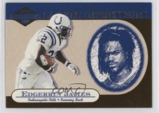 2001 Pacific Impressions Lasting Impressions Edgerrin James #8 HOF 8mr