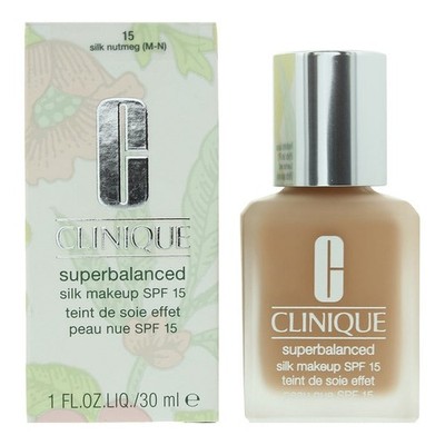 CLINIQUE SUPERBALANCED SILK MAKE-UP 15 Silk Muskatnuss