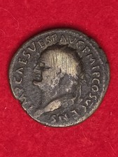 Vespasian Roman dupondius, Felicitas reverse, Rome mint AD 69–79
