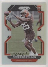 2021 Panini Prizm Rookie Silver Prizm Demetric Felton #411 2l4