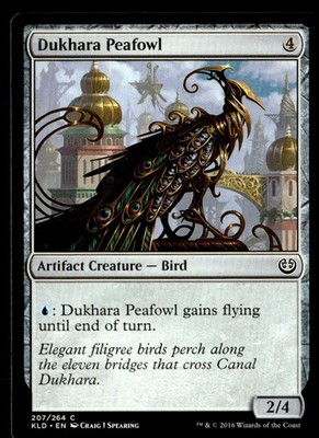 2016 Kaladesh Dukhara Peafowl Expansion/Common #207