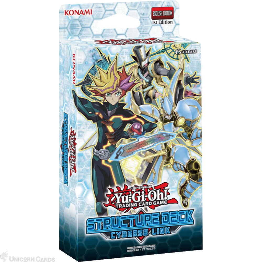 YuGiOh! Cyberse Link Structure Deck : Brand New And Sealed Box!