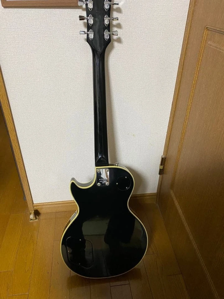 Электрогитара Greco Les Paul индивидуального типа 1975 черная сделано в Японии - Изображение 3 из 3