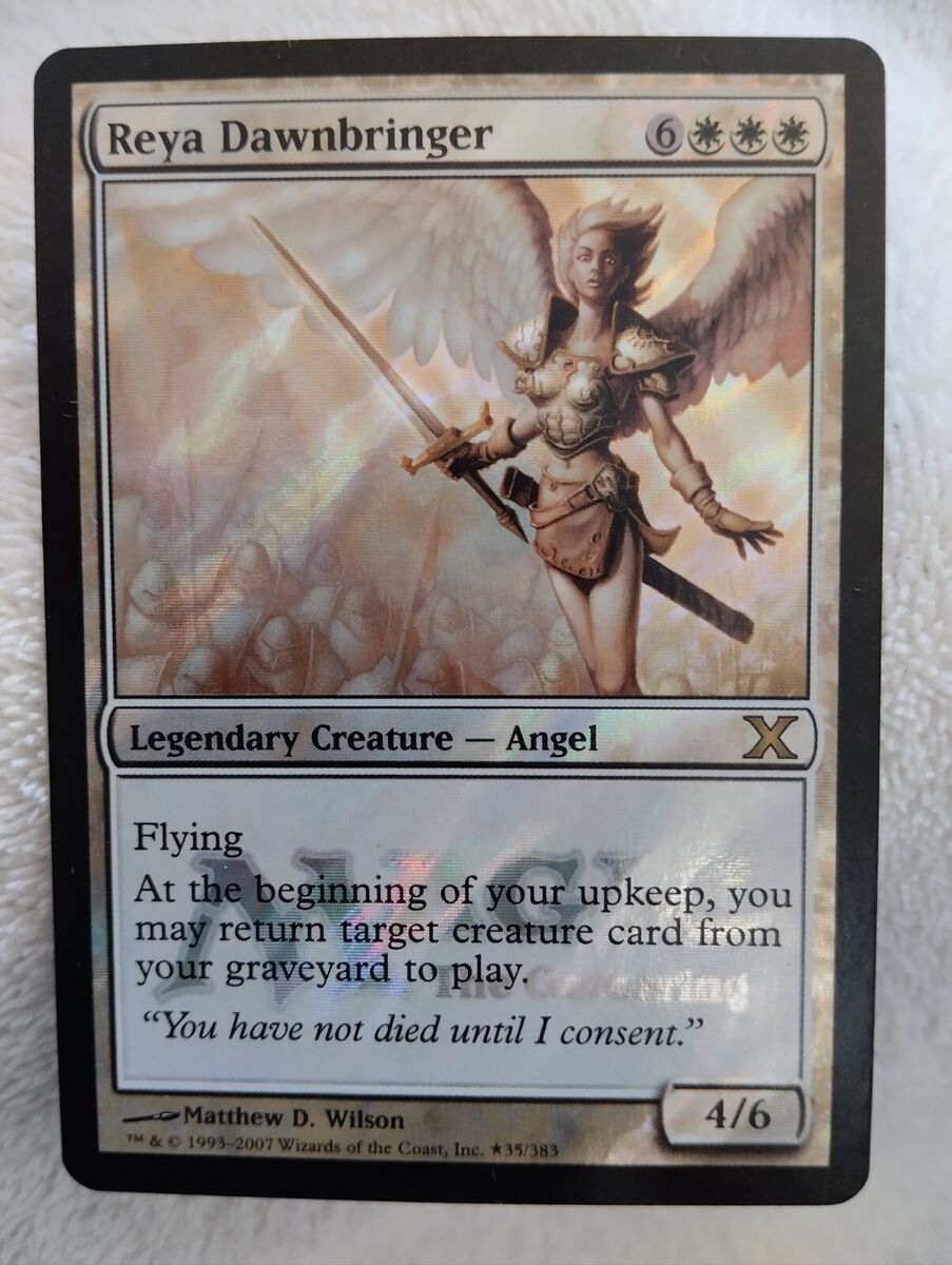 MTG REYA DAWNBRINGER FOIL ENG 10thEdition Release Promo MTG REYA DAWNBRINGER FOIL ENG 10thEdition Release Promo